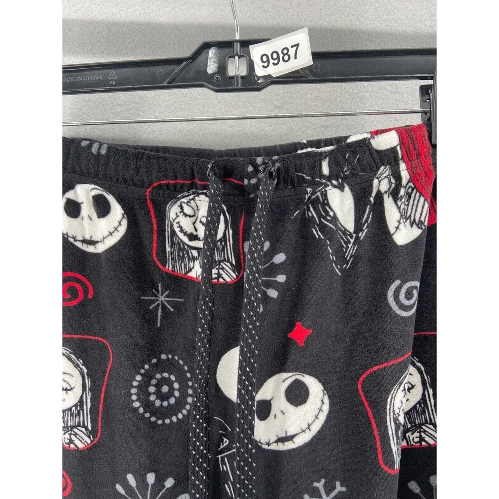 Disney The Nightmare Before Christmas Pajama Pants Womens Sz 2X Fleece Pockets - Picture 11 of 11